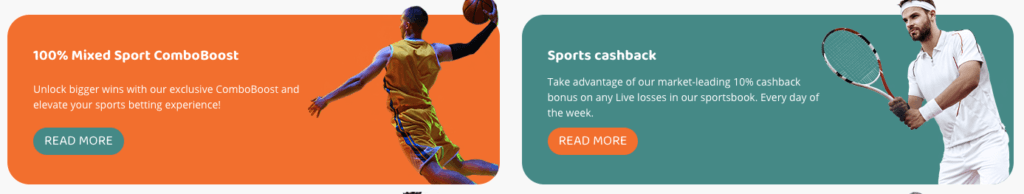 Moicasino bonuses