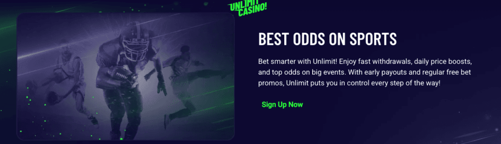 unlimit betting BEST ODDS ON SPORTS