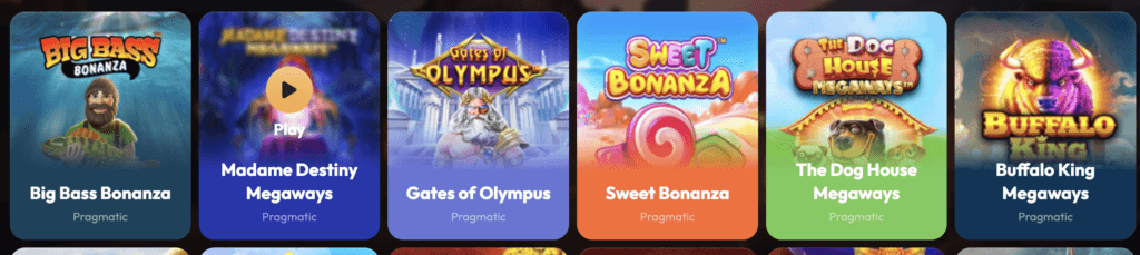 mad casino games